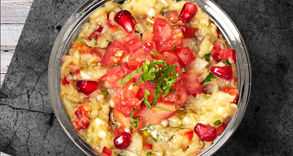 Baba Ganoush - Salată de vinete cu legume
